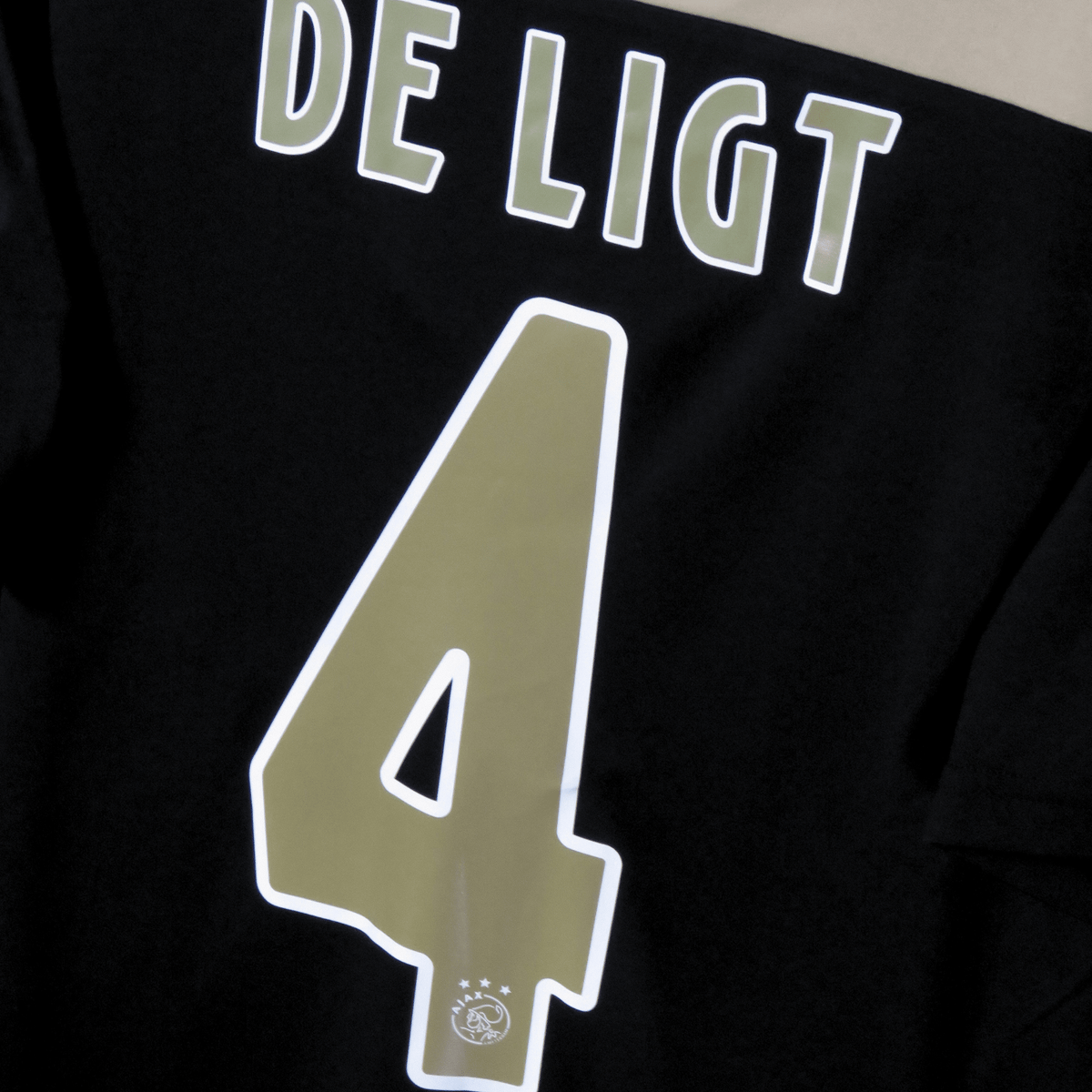 Retro Ajax 2018-2019 Away football jersey by Adidas, De Ligt 4, size XL | Nostalgic Football Shirts