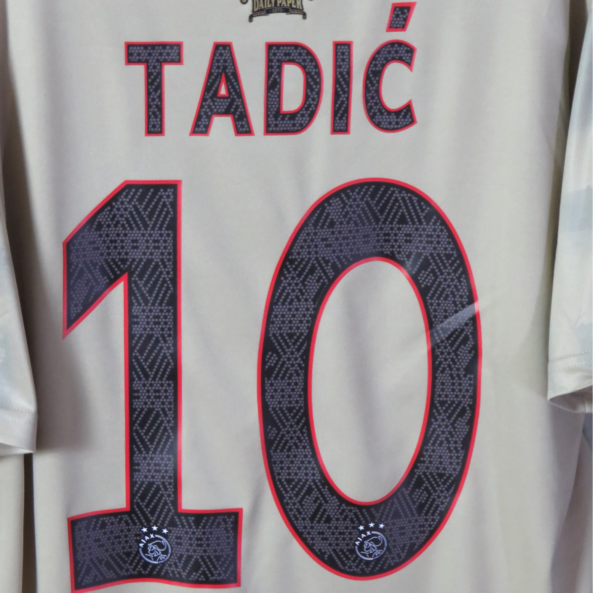 Retro Ajax 2022-2023 Third football jersey by Adidas, Tadic 10, size M | Nostalgic Football Shirts