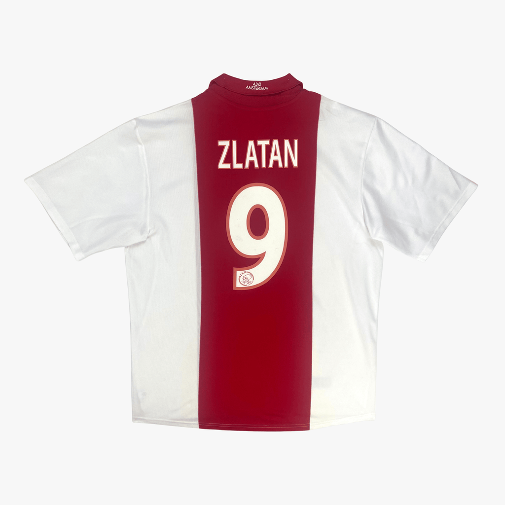 Ajax 2001-02 Home Ibrahimović #9 Shirt XL