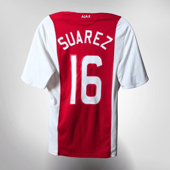 Ajax 2008-09 Home Suarez #16 Shirt S