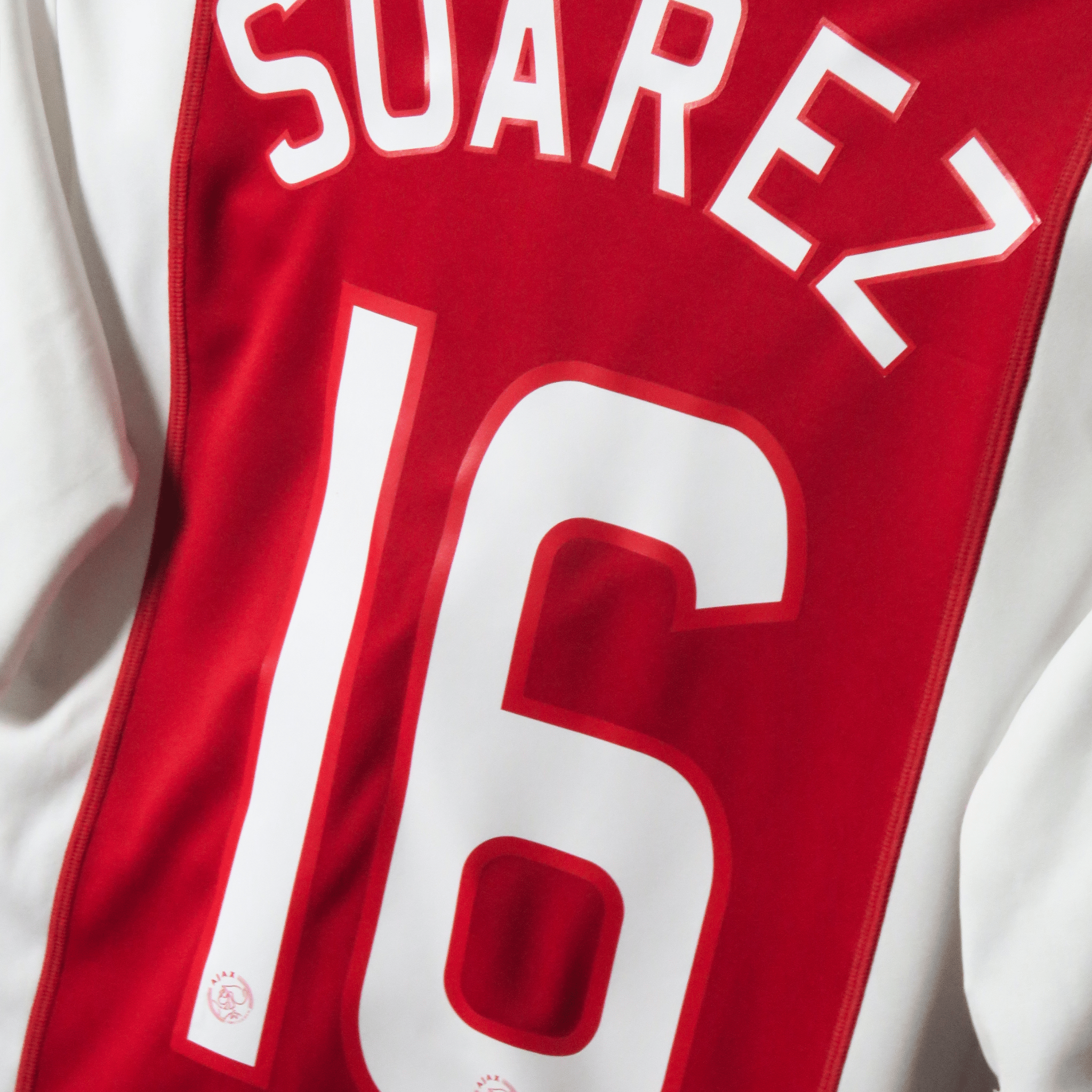 Ajax 2008-09 Home Suarez #16 Shirt S