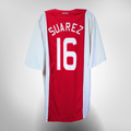 Ajax 2008-09 Home Suarez #16 Shirt XL