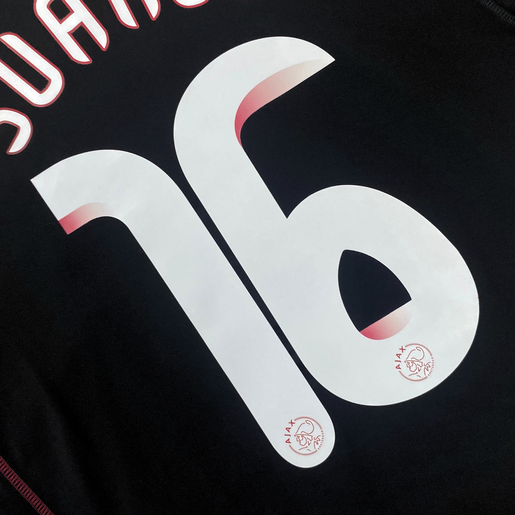 Maillot extérieur Ajax 2009-10 Suarez n° 16, taille M