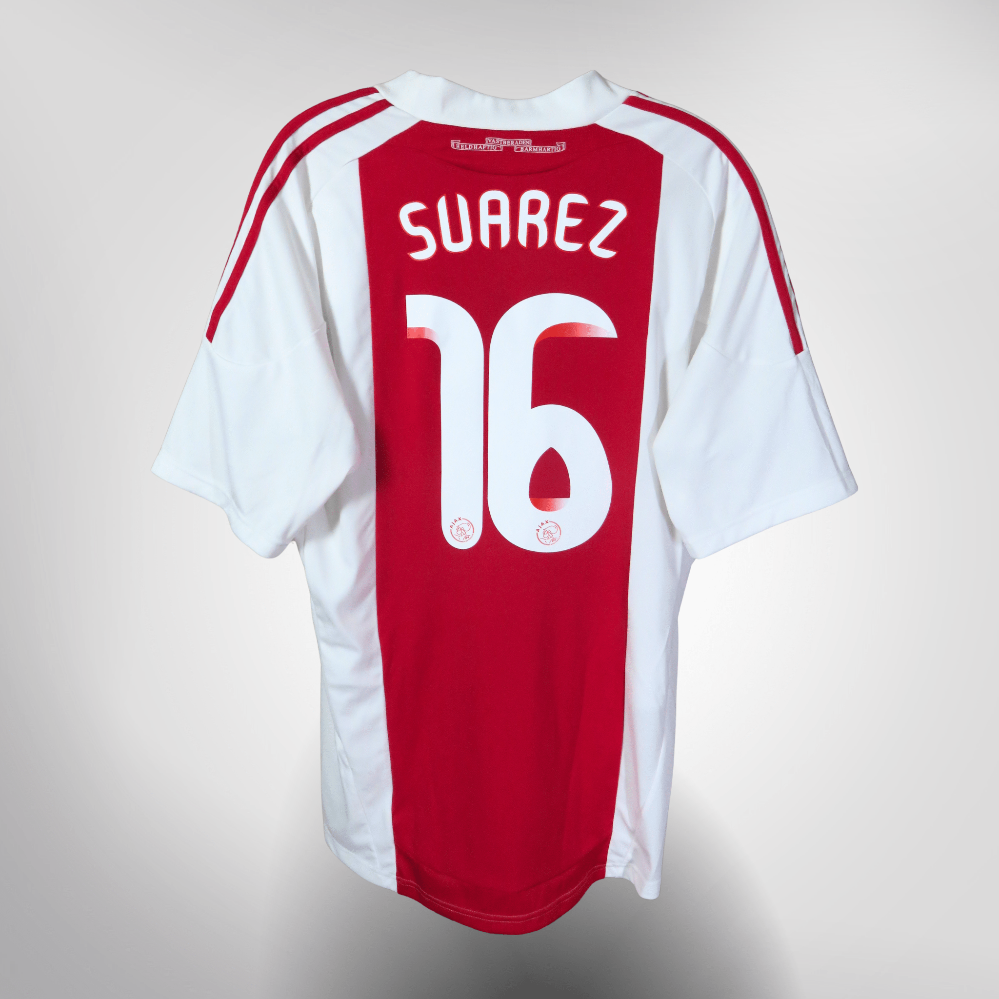 Ajax 2010-11 Home Suarez #10 Shirt L