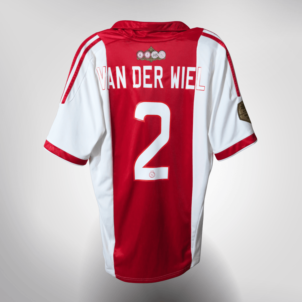 Ajax 2011-12 Home Van der Wiel #2 Shirt L