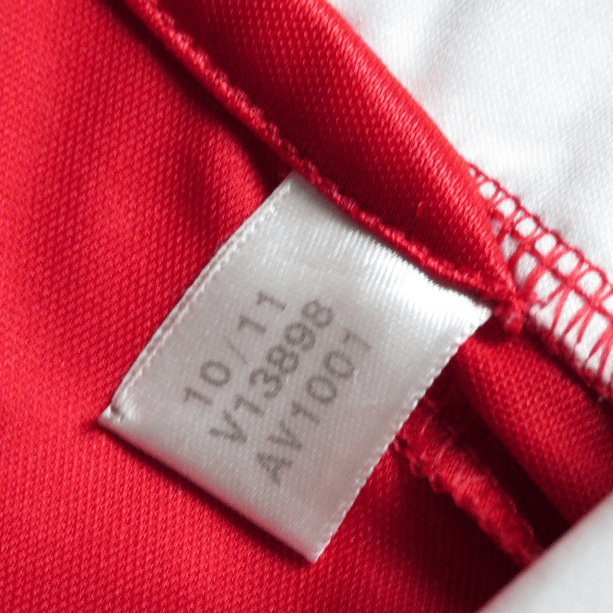 Ajax 2011-12 Home Van der Wiel #2 Shirt L