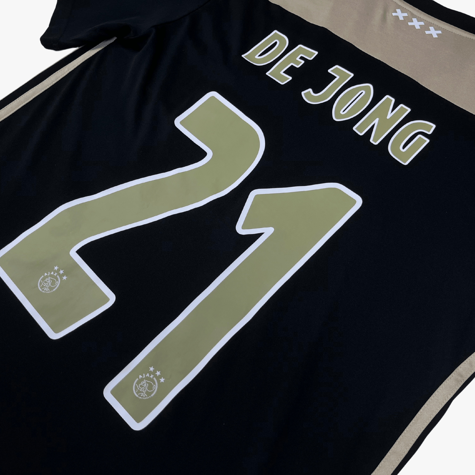 Ajax 2018-19 Away De Jong #21 Shirt M