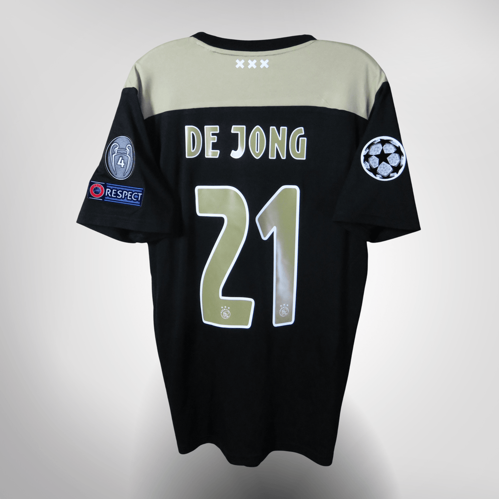 Ajax 2018-19 Away De Jong #21 Shirt L