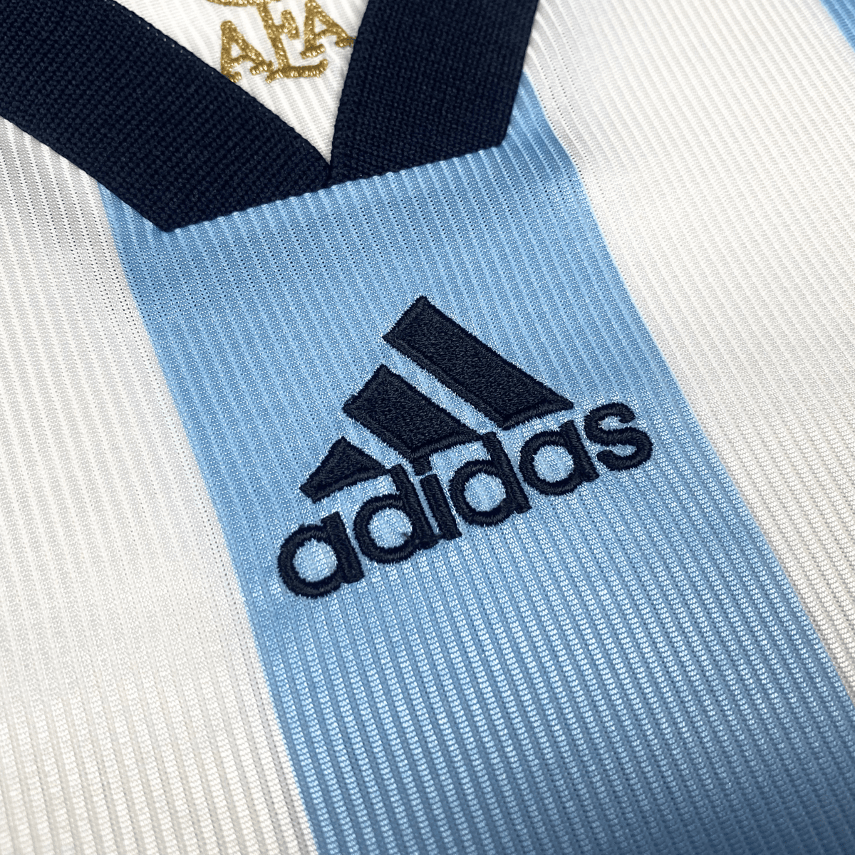 Authentic Adidas Argentina 1998-1999 Home shirt, size XL | Nostalgic Football Shirts