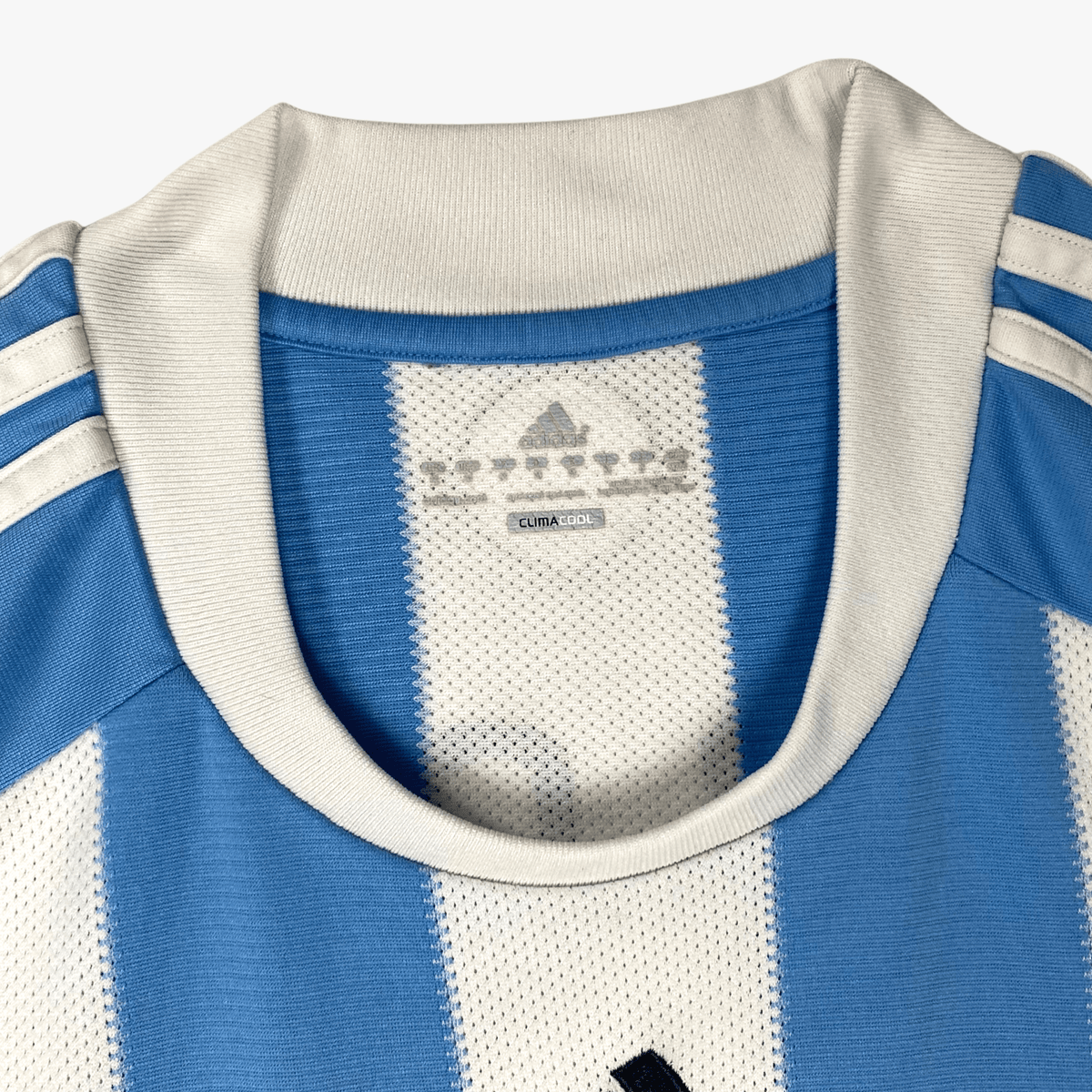 Retro Argentina 2010-2011 Home football jersey by Adidas, Messi 10, size M | Nostalgic Football Shirts