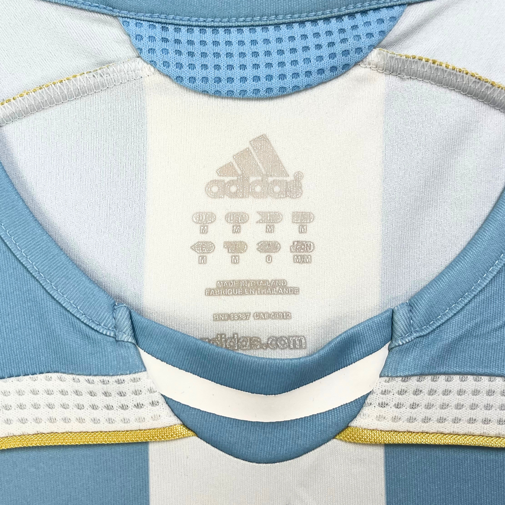 Argentine 2006-07 Domicile Messi n°19 Taille M