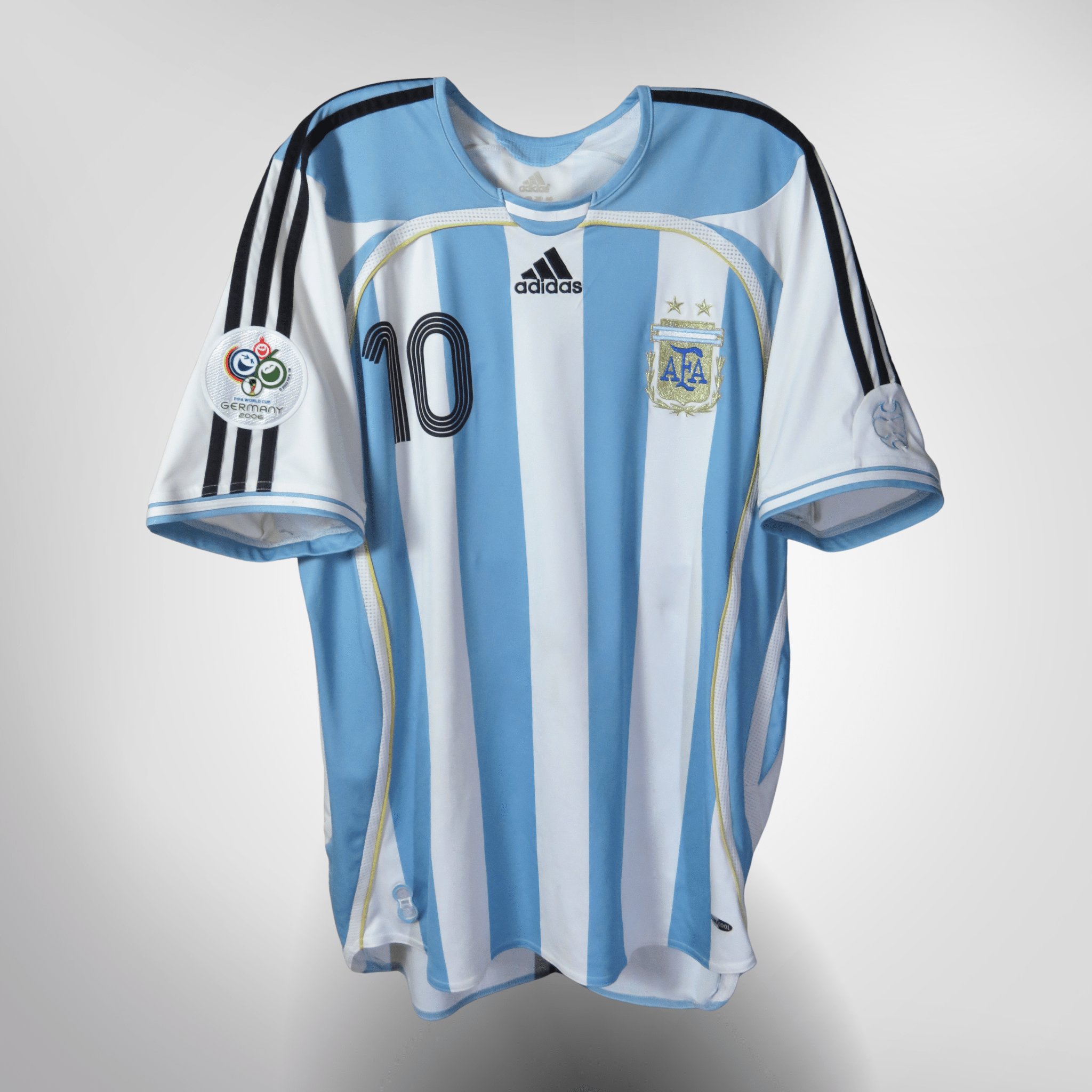 Argentina 2006-07 Home Riquelme #10 Shirt L