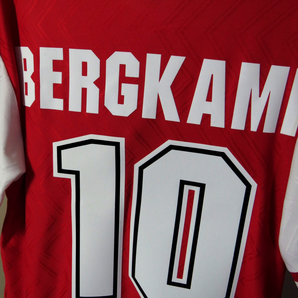 Arsenal 1996-1998 Home shirt, Bergkamp 10, Nike, size M | Nostalgic Football Shirts
