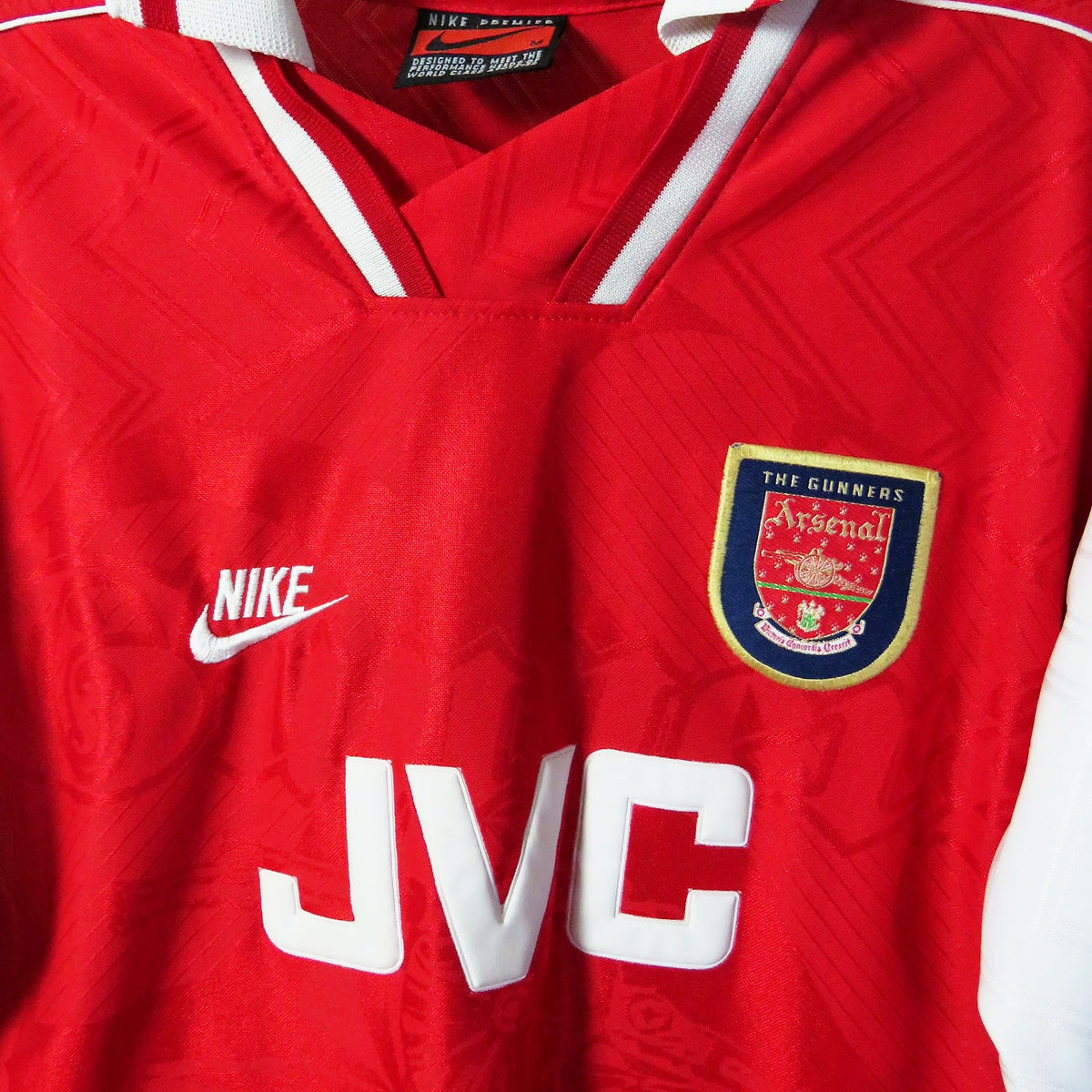 Arsenal 1996-1998 Home shirt, Bergkamp 10, Nike, size M | Nostalgic Football Shirts