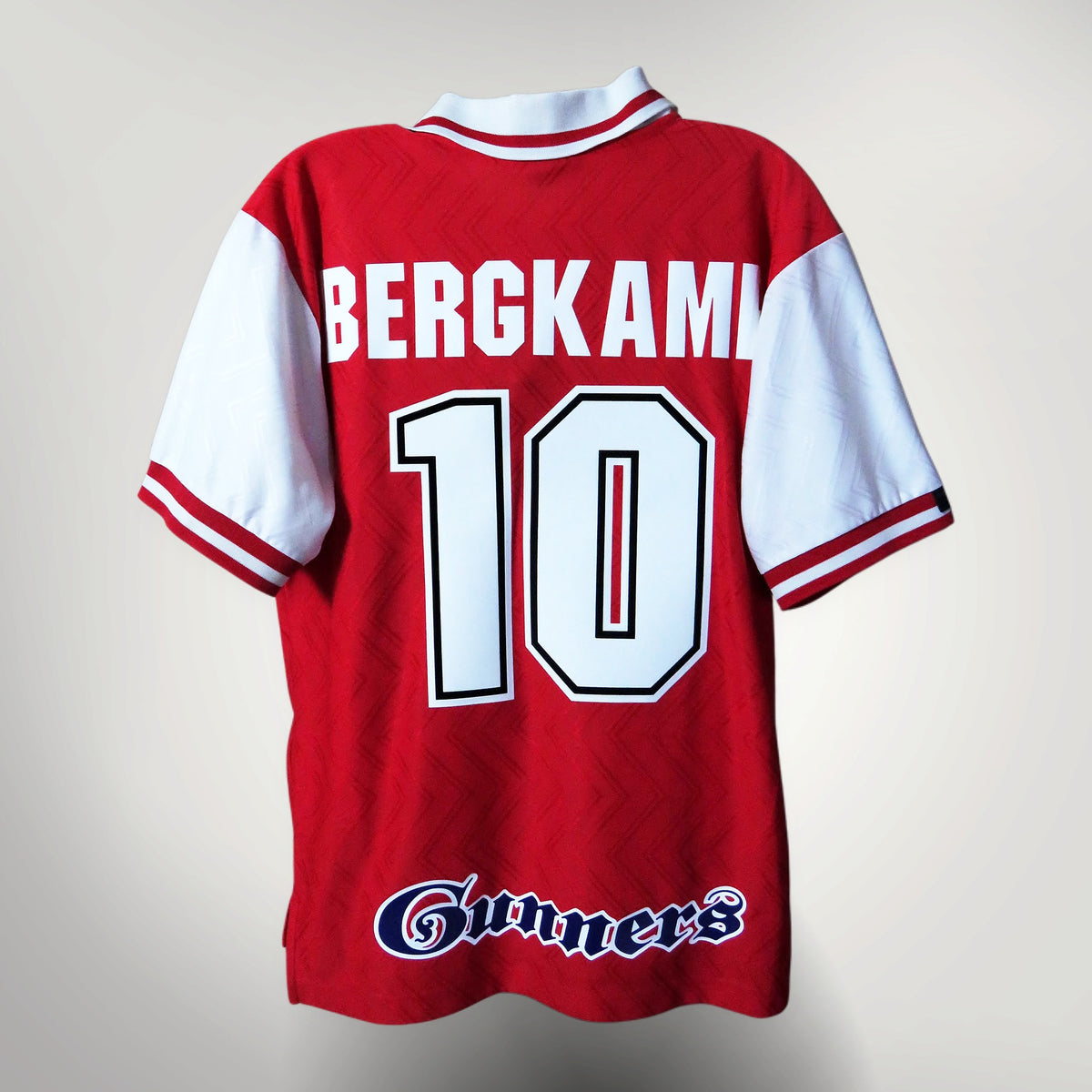 Arsenal 1996-1998 Home shirt, Bergkamp 10, Nike, size M | Nostalgic Football Shirts