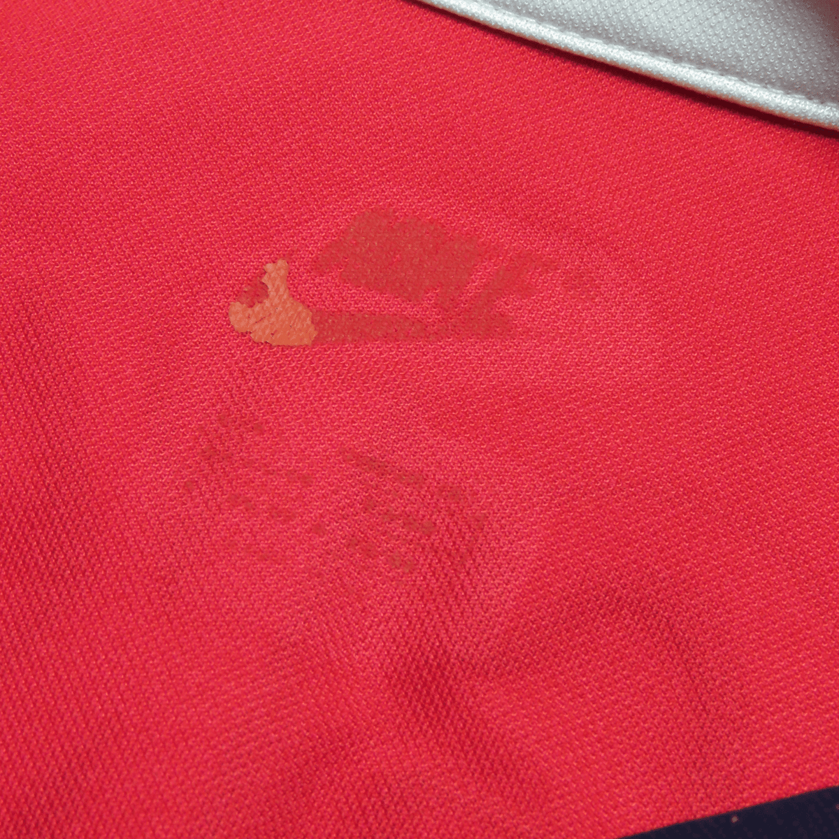 Authentic Nike Arsenal 1998-1999 Home shirt, Bergkamp 10 on the back, size L | Nostalgic Football Shirts