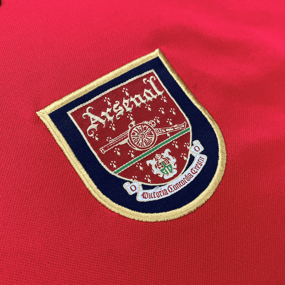 Vintage Arsenal 2000-2002 Home football shirt with Vieira 4 print, size XXL | Nostalgic Football Shirts