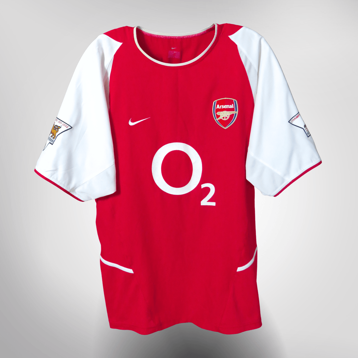 Authentic Nike Arsenal 2002-2004 Home shirt, Henry 14 on the back, size L, product code 184985 | Nostalgic Football Shirts