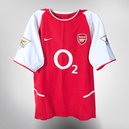 Authentic Nike Arsenal 2002-2004 Home shirt, Pires 7 on the back, size L, product code 184985 | Nostalgic Football Shirts