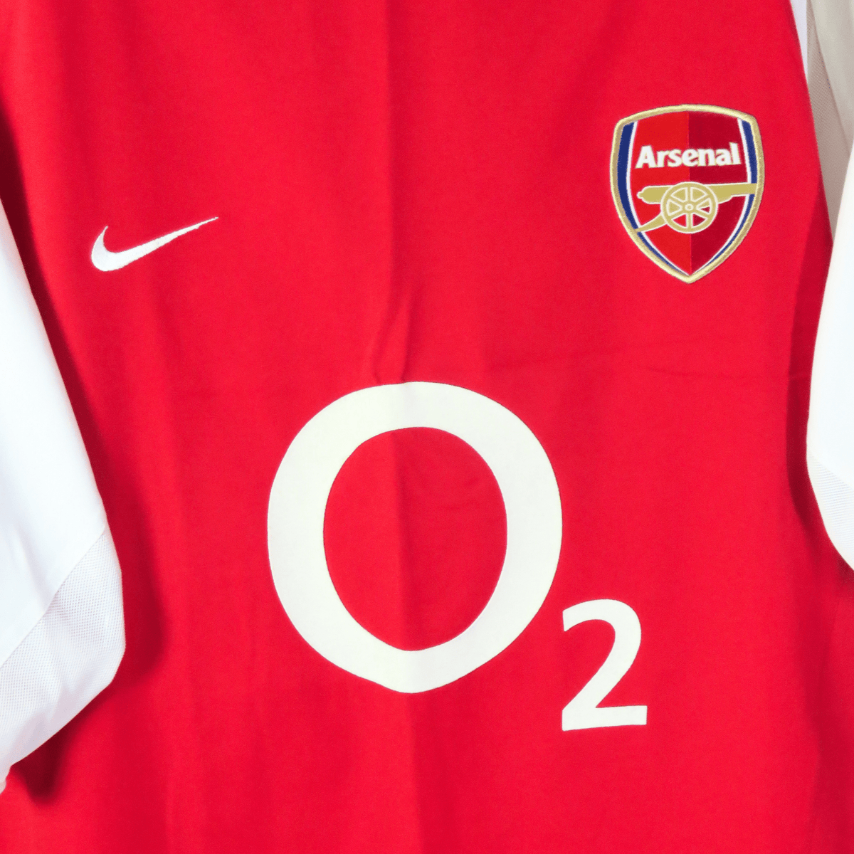 Original Arsenal 2002-2004 Home football shirt, size L, Pires 7 | Nostalgic Football Shirts