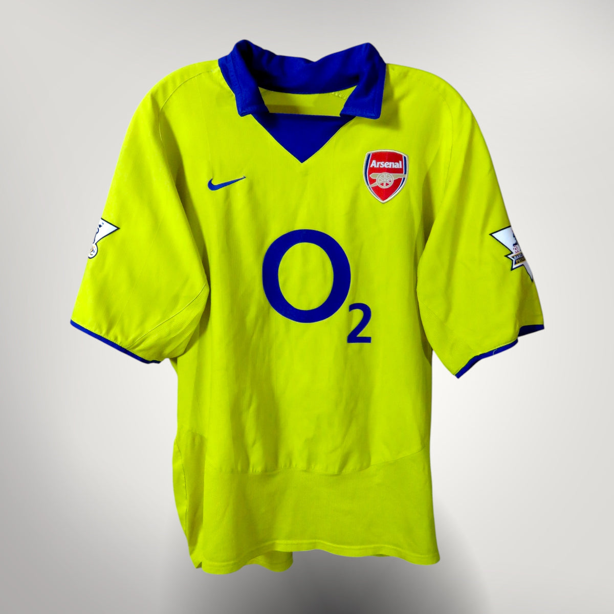 Authentic Nike Arsenal 2003-2004 Away shirt, Henry 14 on the back, size M | Nostalgic Football Shirts