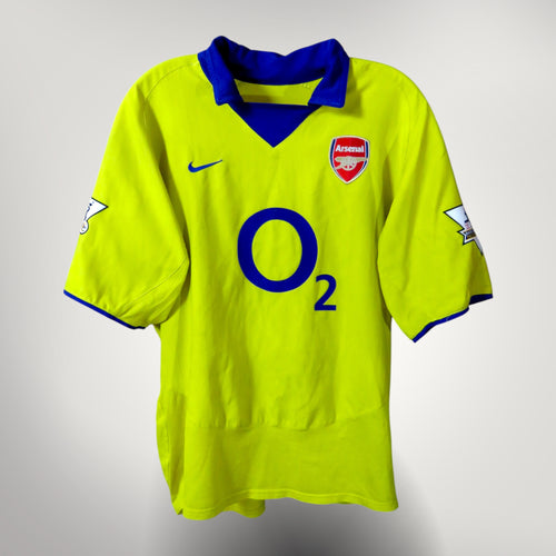 Authentic Nike Arsenal 2003-2004 Away shirt, Henry 14 on the back, size M, product code 112712 | Nostalgic Football Shirts