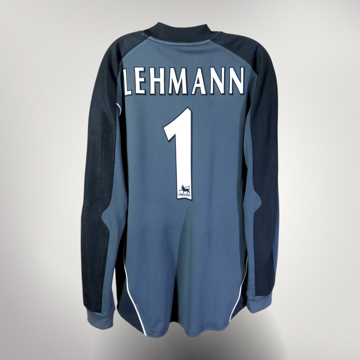 Vintage Arsenal 2003-2004 Goalkeeper football shirt with Lehmann 1 print, size L | Nostalgic Football Shirts