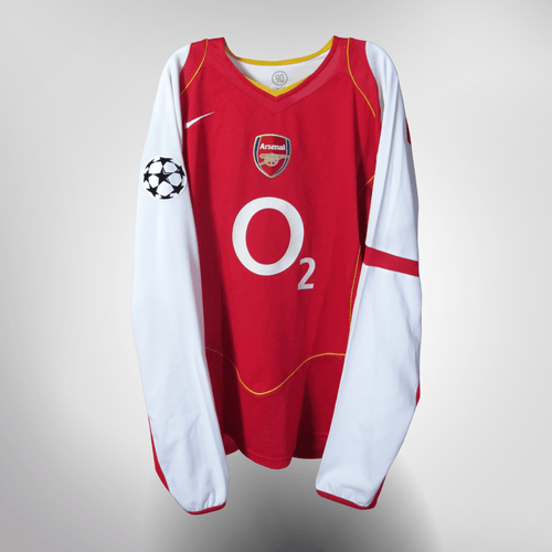 Authentic Nike Arsenal 2004-2005 Home shirt, Henry 14 on the back, size XL, product code 118818 | Nostalgic Football Shirts
