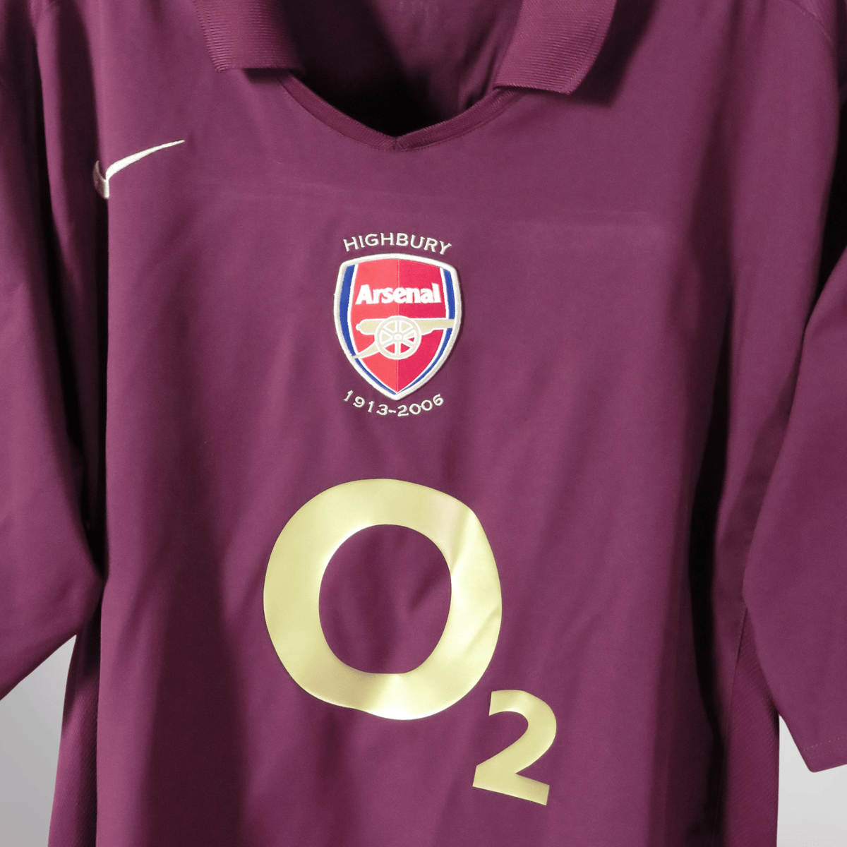 Original Arsenal 2005-2006 Home football shirt, size XL, Pires 7 | Nostalgic Football Shirts