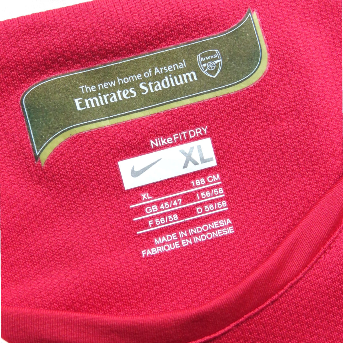 Authentic Nike Arsenal 2006-2008 Home shirt, Henry 14 on the back, size XL, product code 146769-616 | Nostalgic Football Shirts