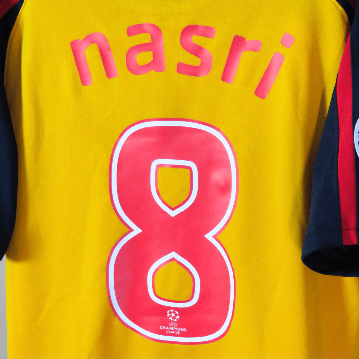 Retro Arsenal 2008-2009 Away football jersey by Nike, Nasri 8, size S | Nostalgic Football Shirts