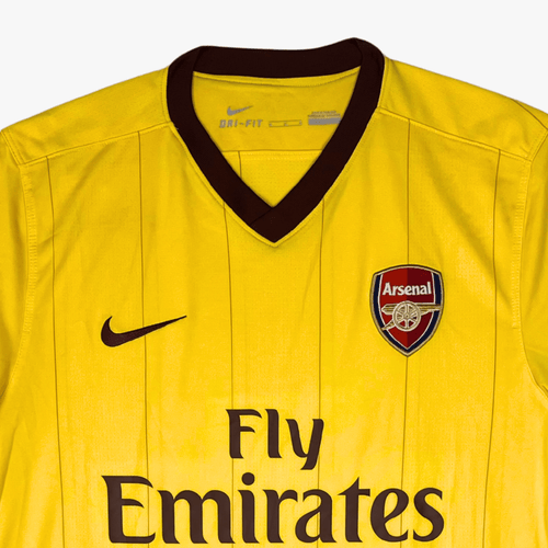 Authentic Nike Arsenal 2010-2011 Away shirt, size M | Nostalgic Football Shirts