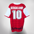 Arsenal 1994-96 Home Bergkamp #10 Shirt L