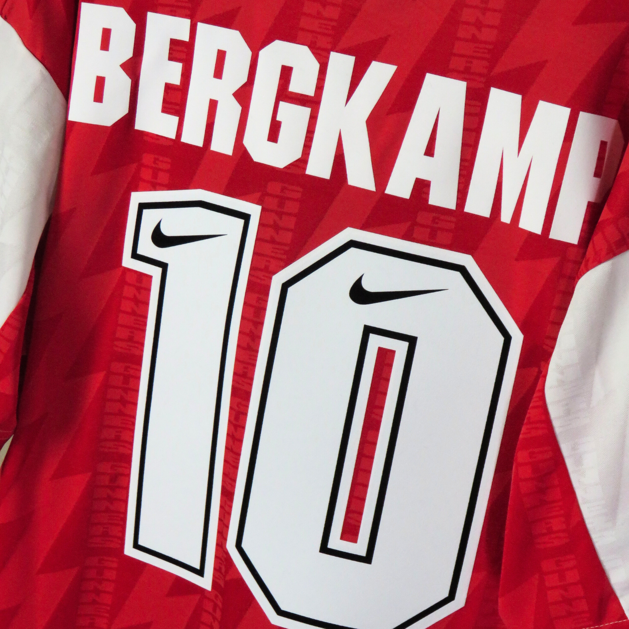 Arsenal 1994-96 Home Bergkamp #10 Shirt L