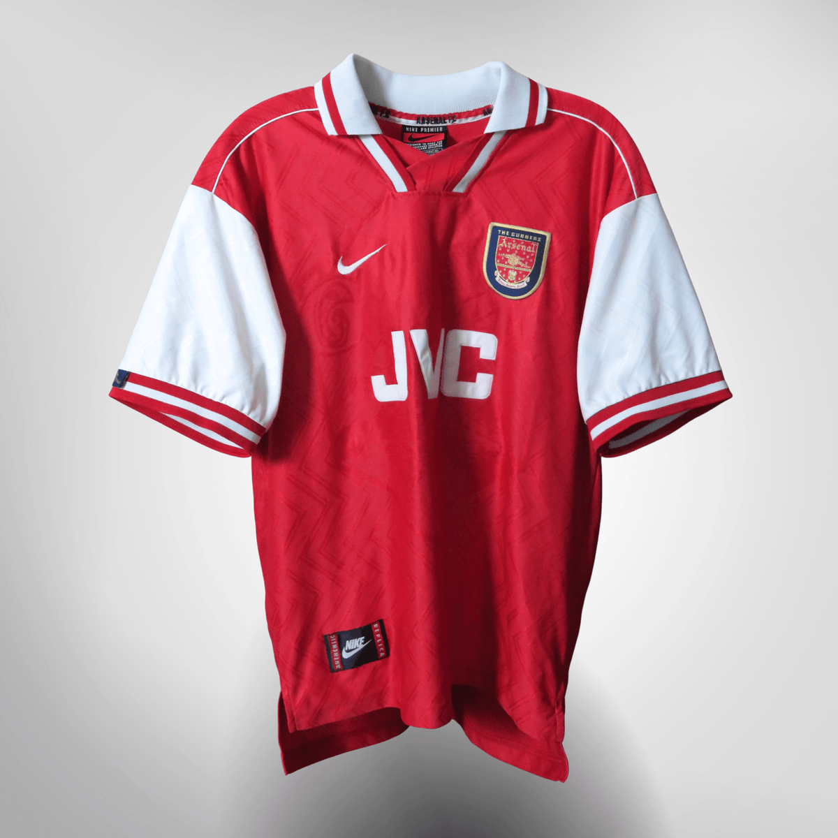 Arsenal 1996-98 Home Bergkamp #10 Shirt L