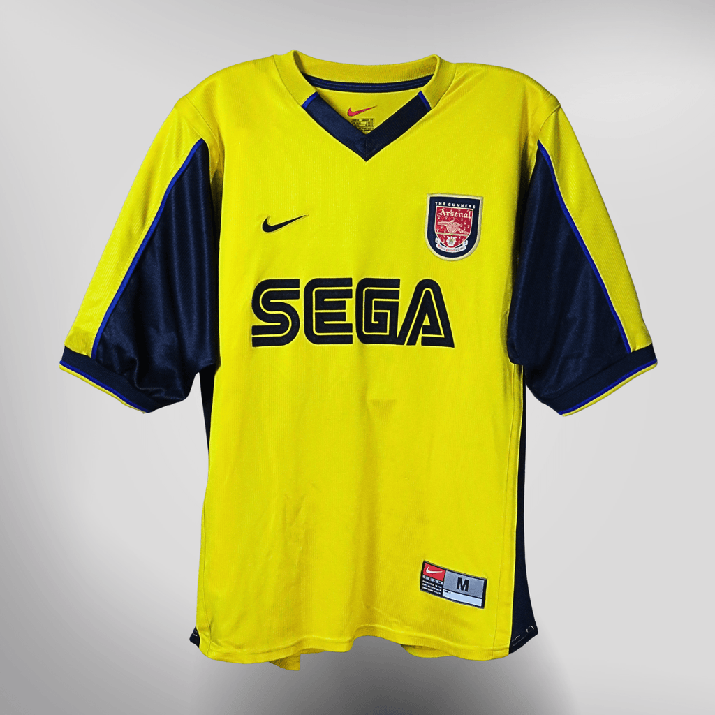 Arsenal 1999-01 Away Bergkamp #10 Shirt M
