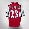 Arsenal 2000-02 Home Campbell #23 Shirt S