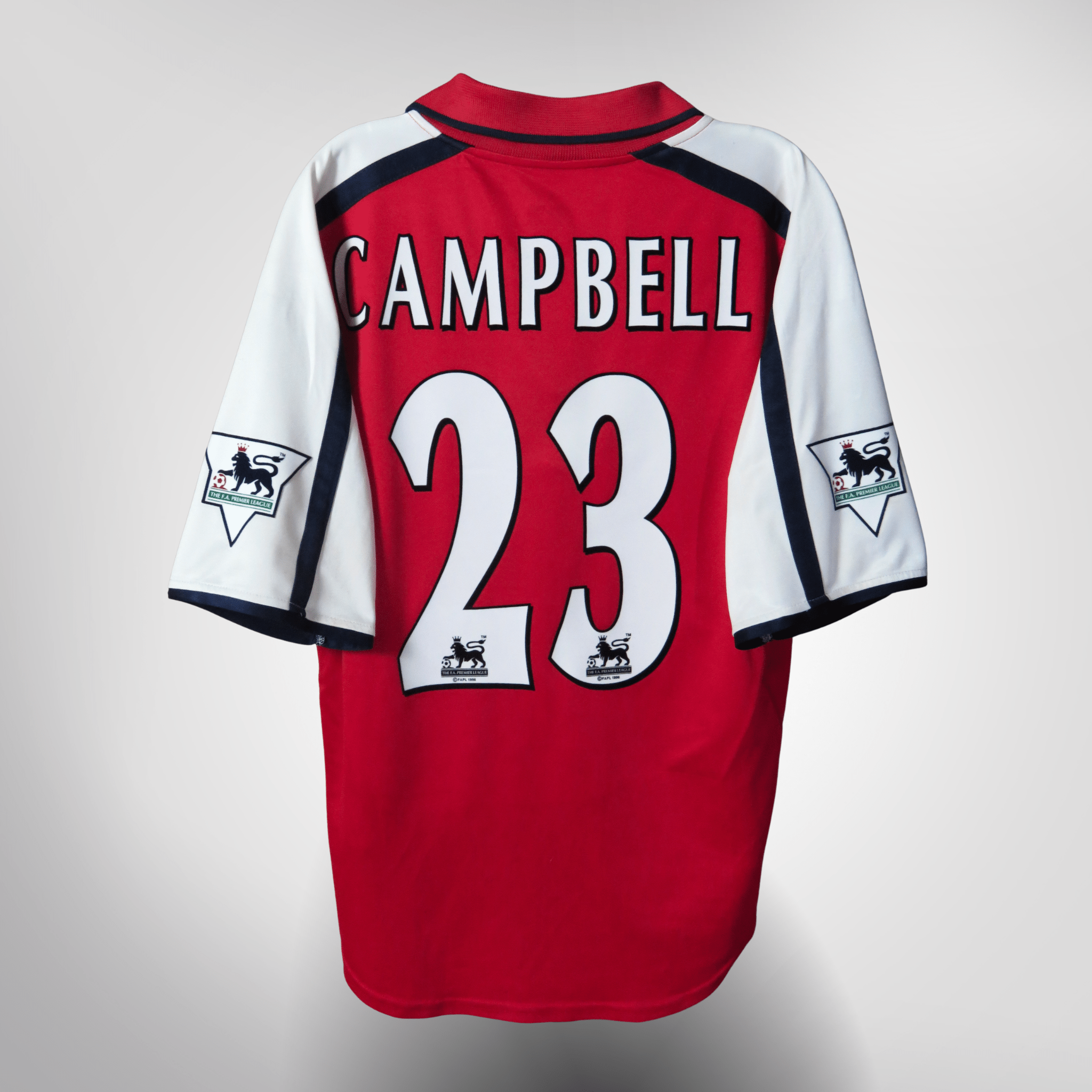 Arsenal 2000-02 Home Campbell #23 Shirt S