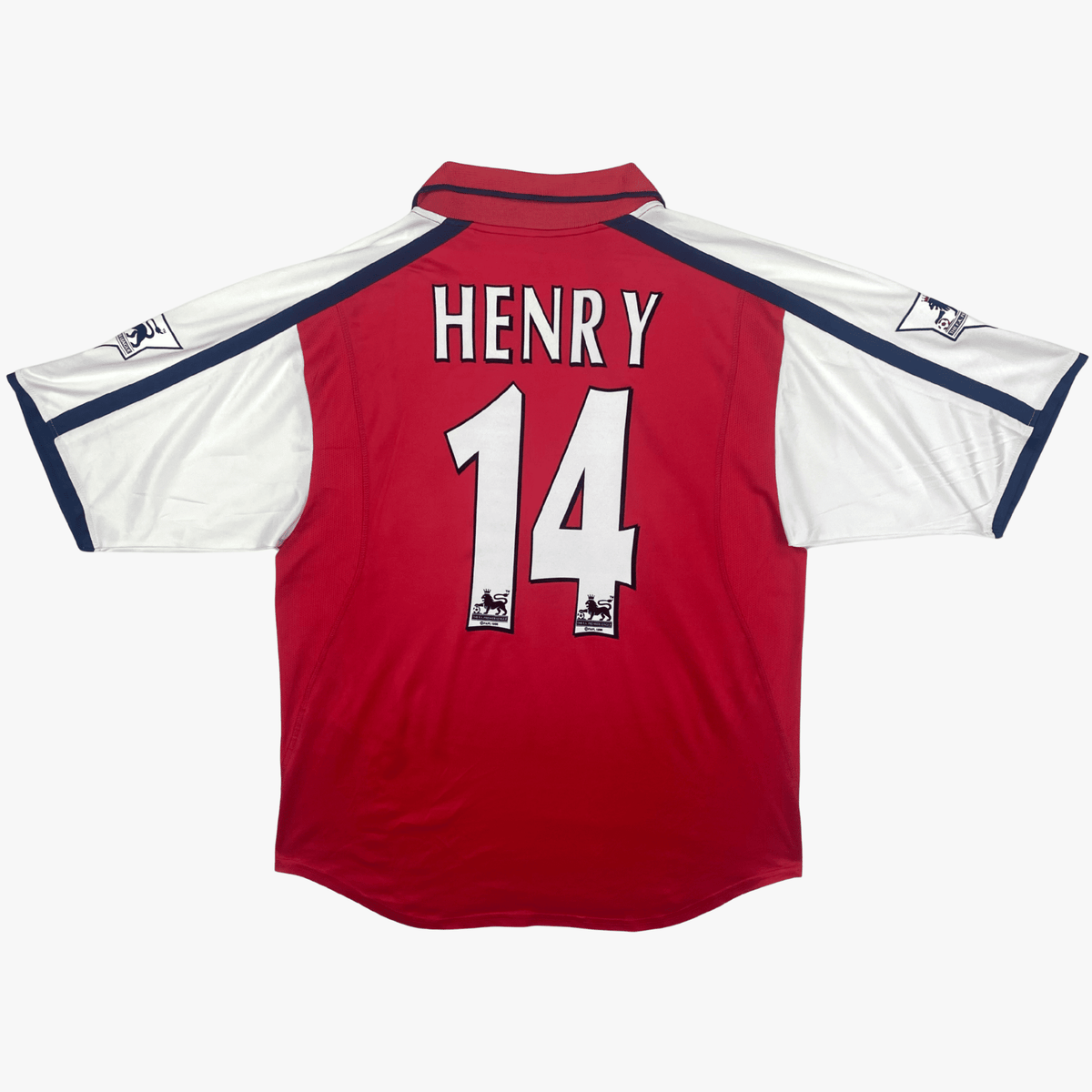 Arsenal 2000-02 Home Henry #14 Shirt M