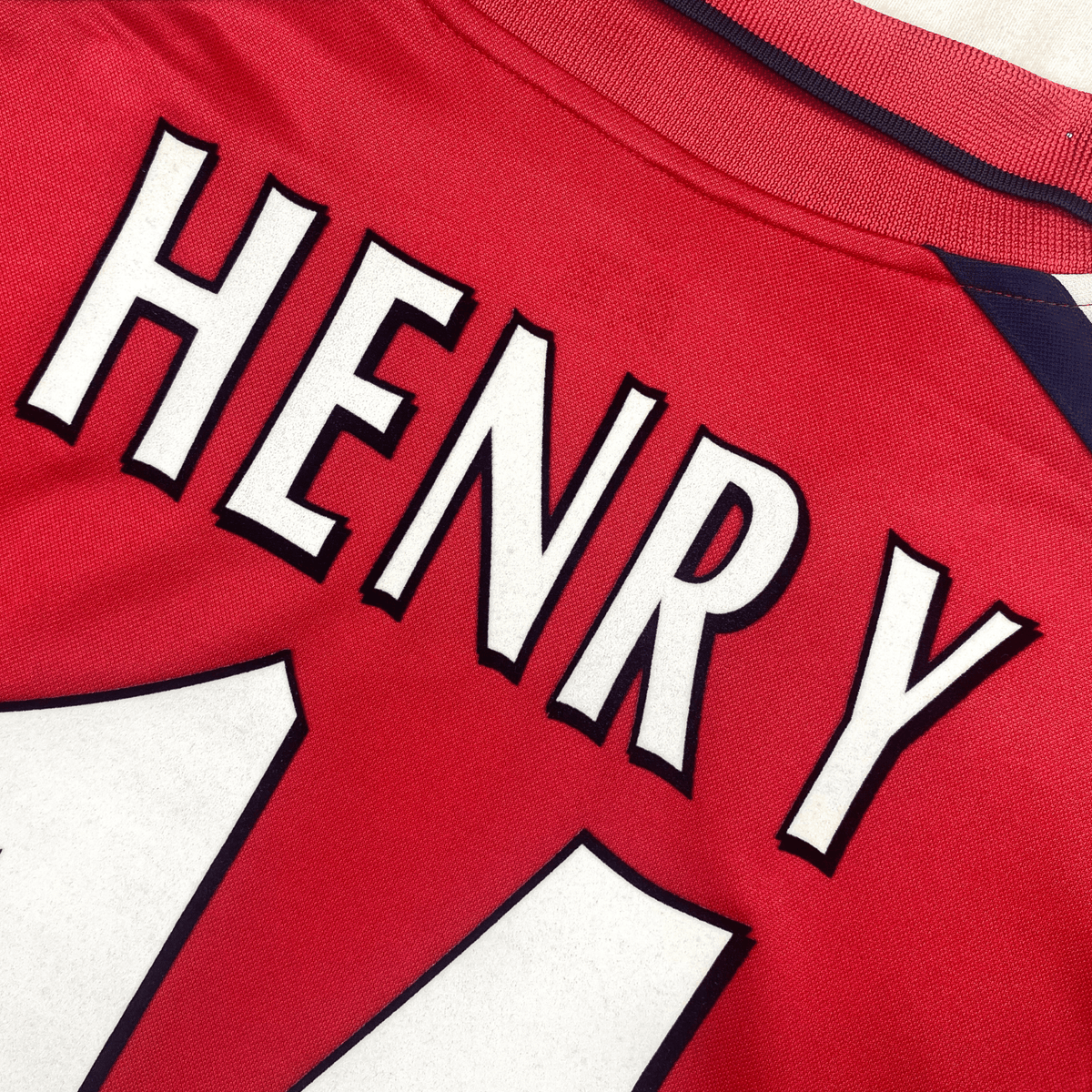 Arsenal 2000-02 Home Henry #14 Shirt M