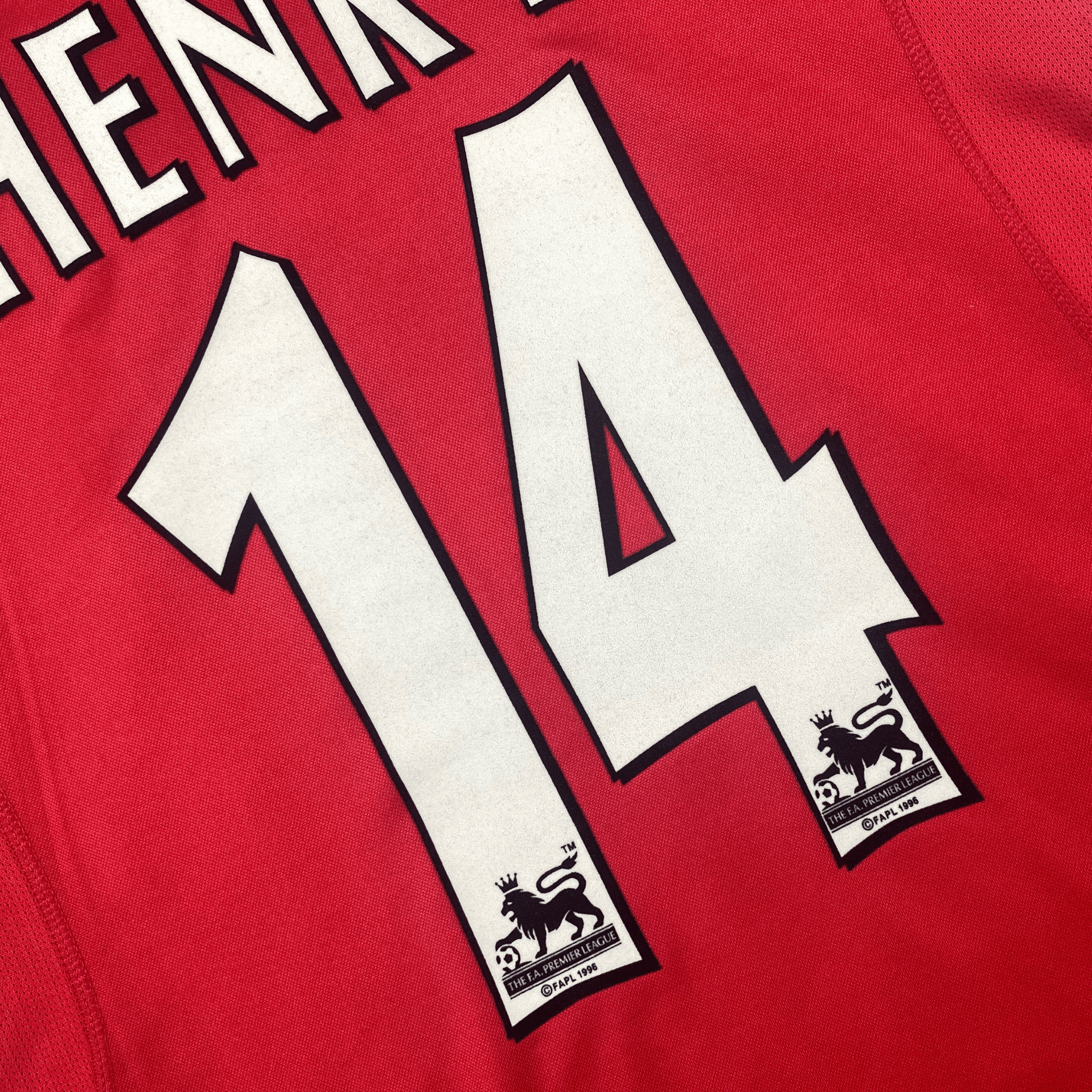 Arsenal 2000-02 Home Henry #14 Shirt M