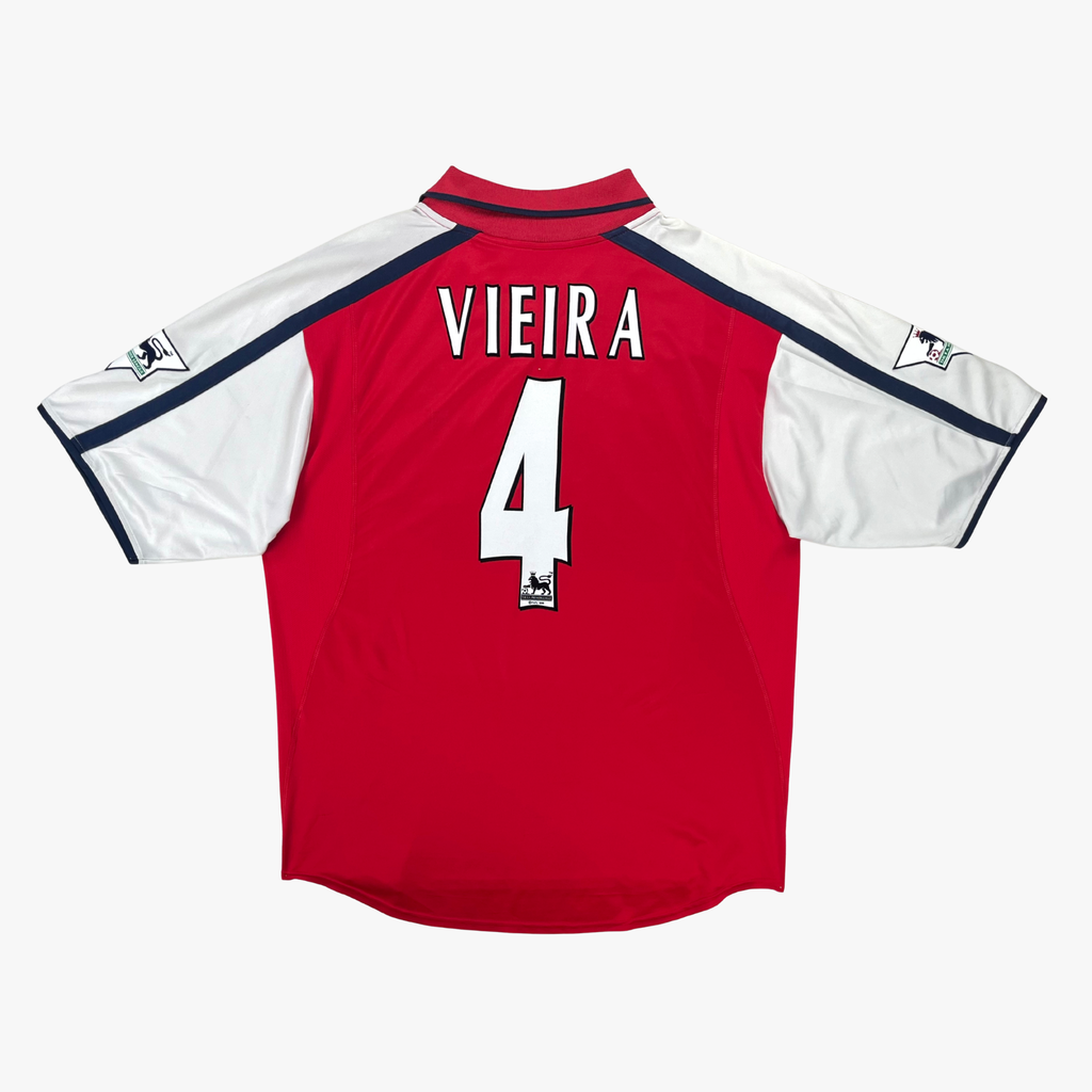 Arsenal 2000-02 Home Vieira #4 Shirt XXL