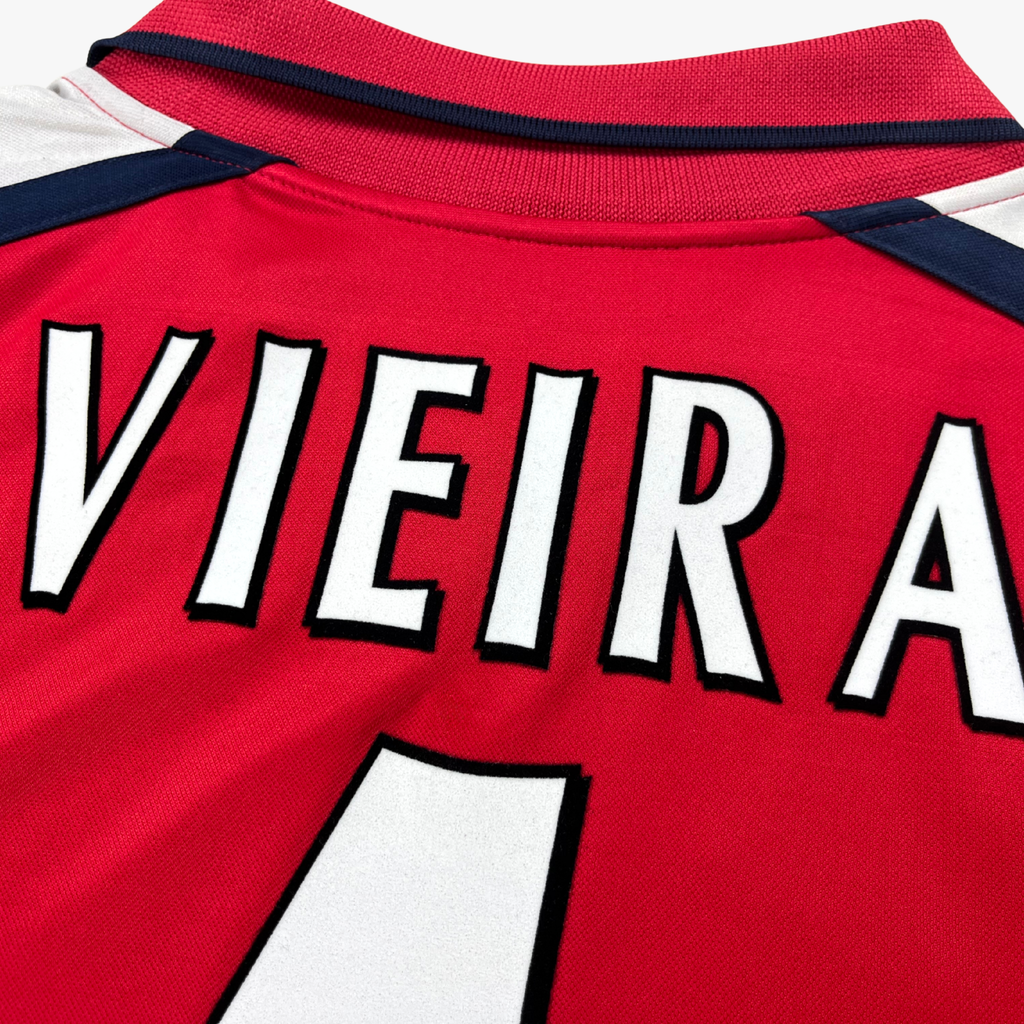 Arsenal 2000-02 Home Vieira #4 Shirt XXL