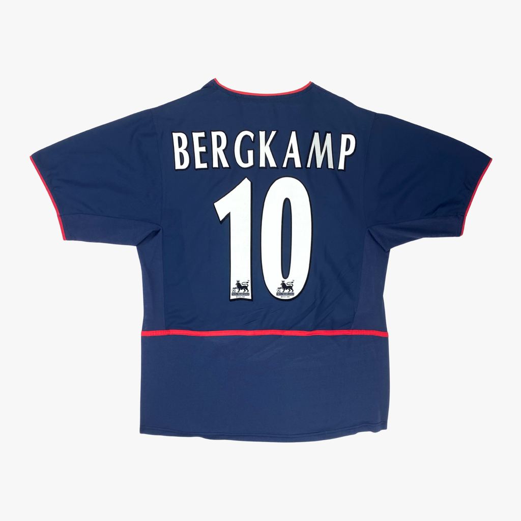 Maillot extérieur Arsenal 2002-04 Bergkamp n°10 Taille M