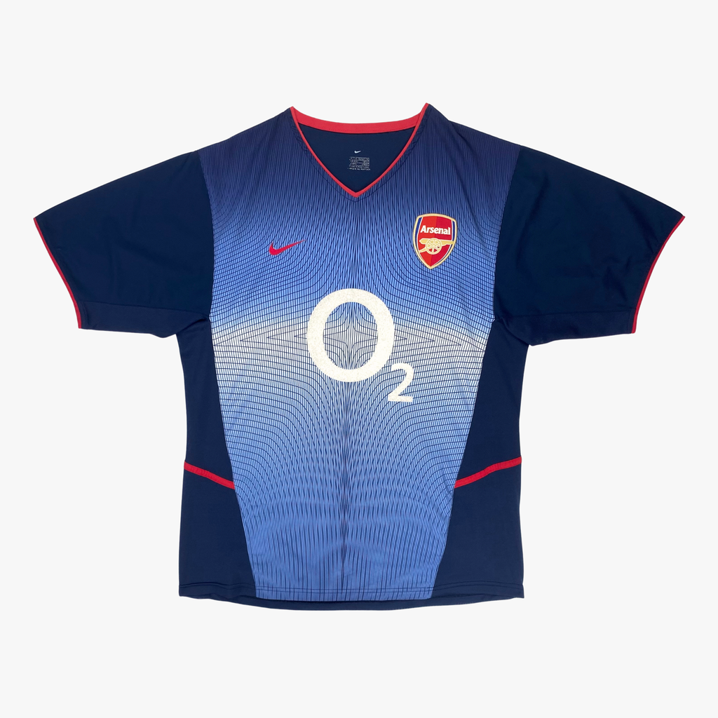 Maillot extérieur Arsenal 2002-04 Bergkamp n°10 Taille M