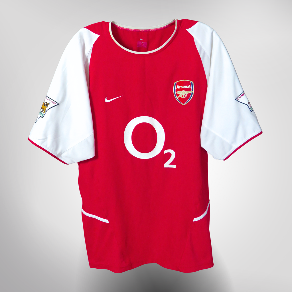 Arsenal 2002-04 Home Henry #14 Shirt L