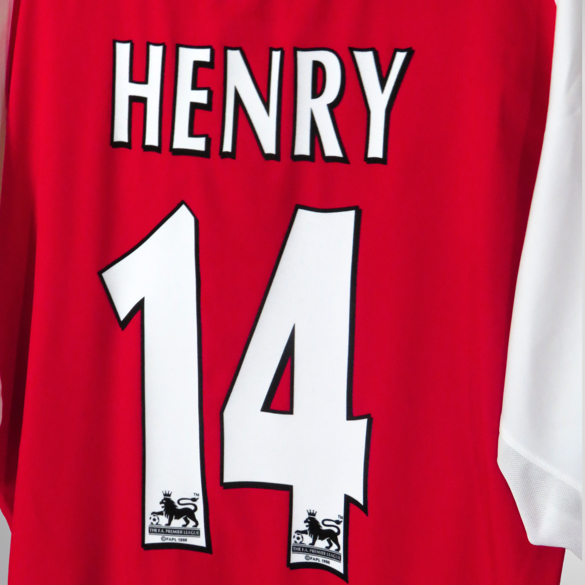 Arsenal 2002-04 Home Henry #14 Shirt L
