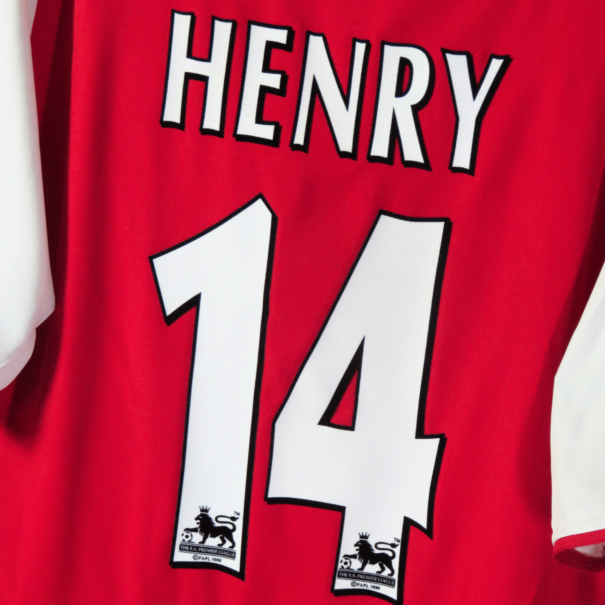 Arsenal 2002-04 Home Henry #14 Shirt M