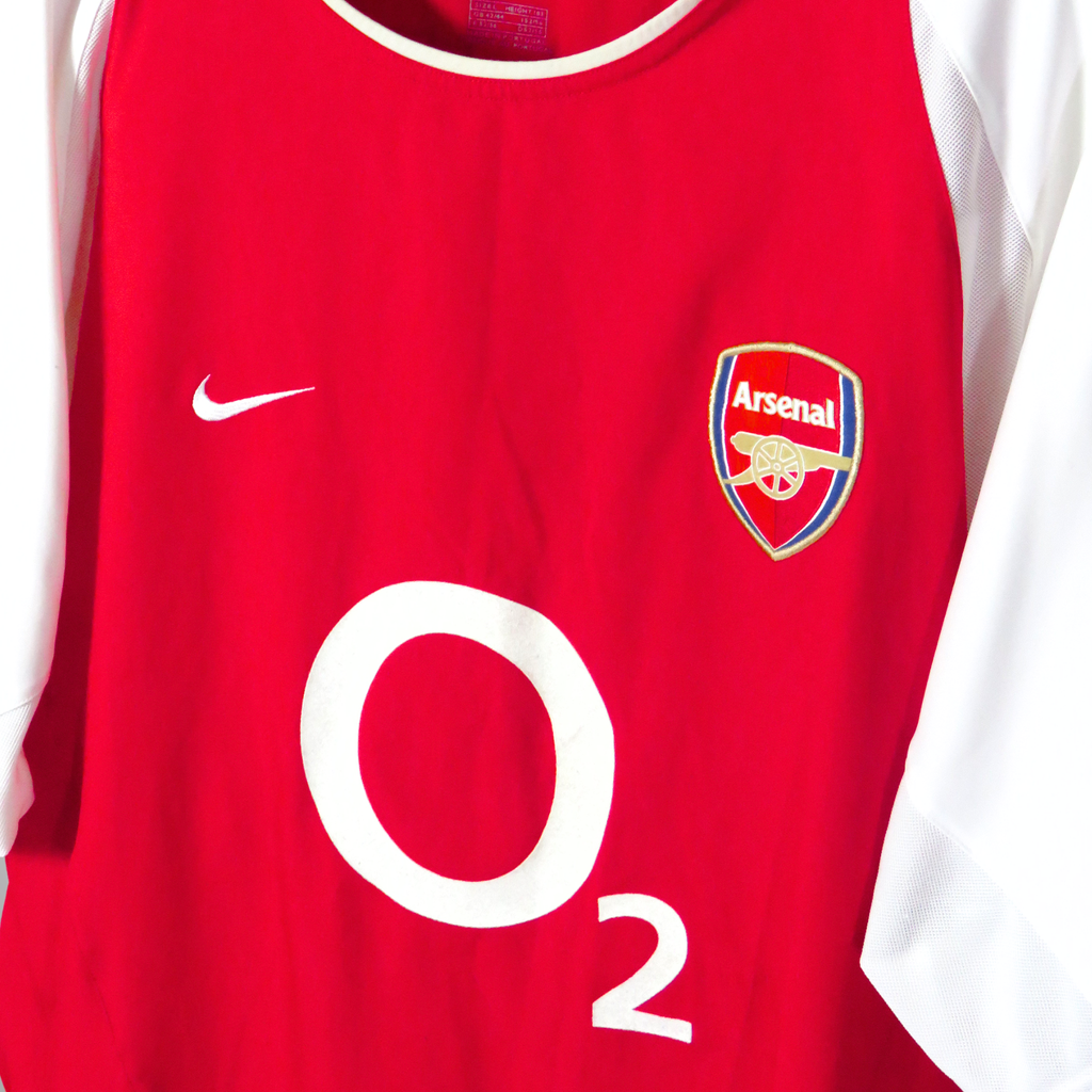 Arsenal 2002-04 Home Henry #14 Shirt L