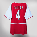 Arsenal 2002-04 Home Vieira #4 Shirt XL